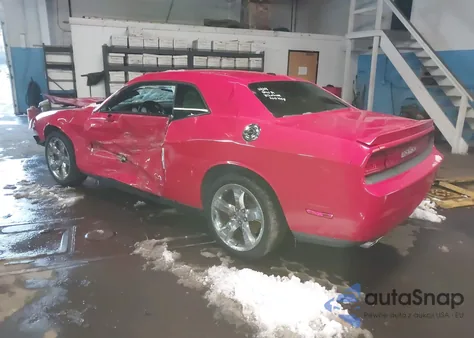 2014 Dodge Challenger Sxt Plus из США, поврежденный, VIN 2C3CDYAG6EH136930